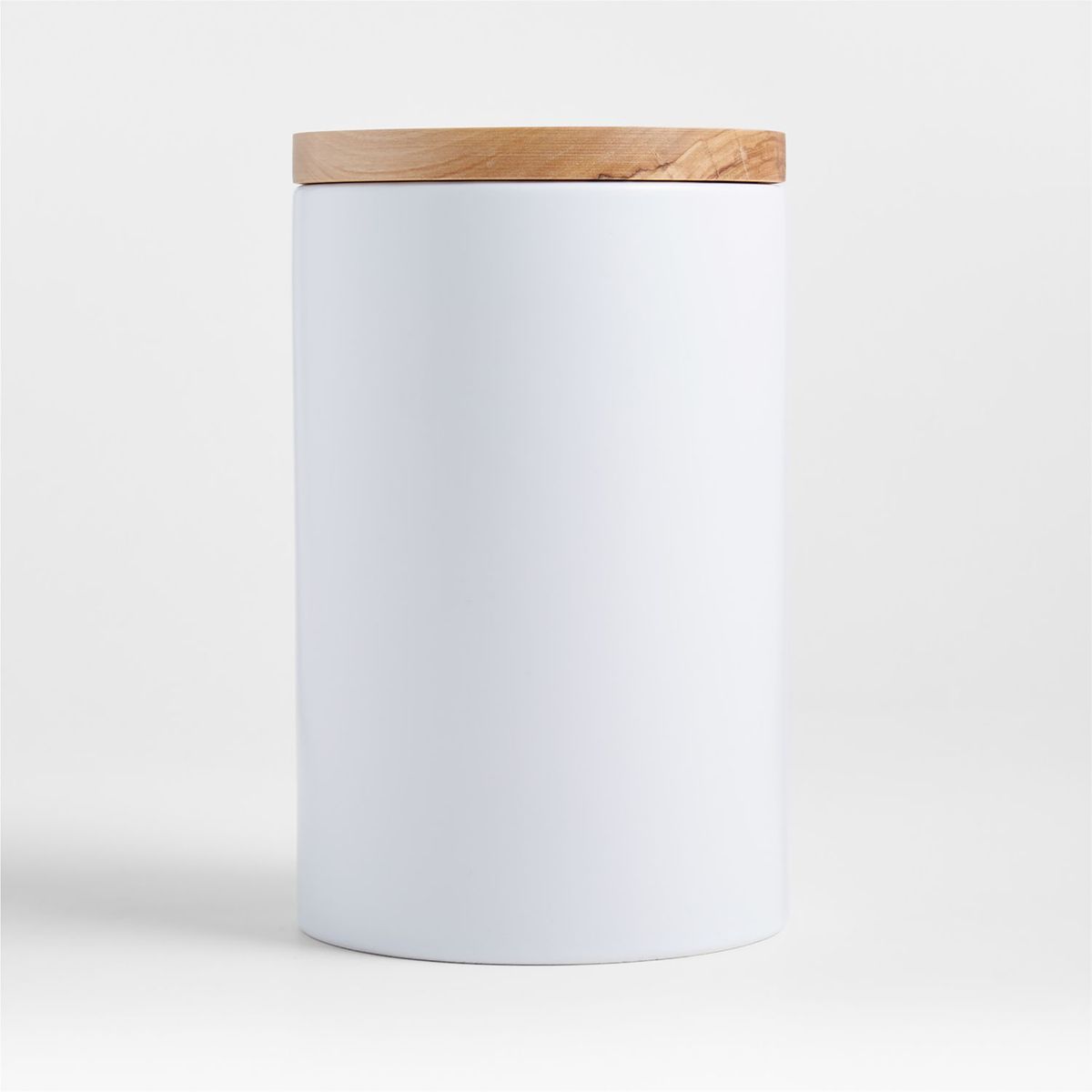 CRATE & BARREL - Contenedor Olivewood Crate & Barrel