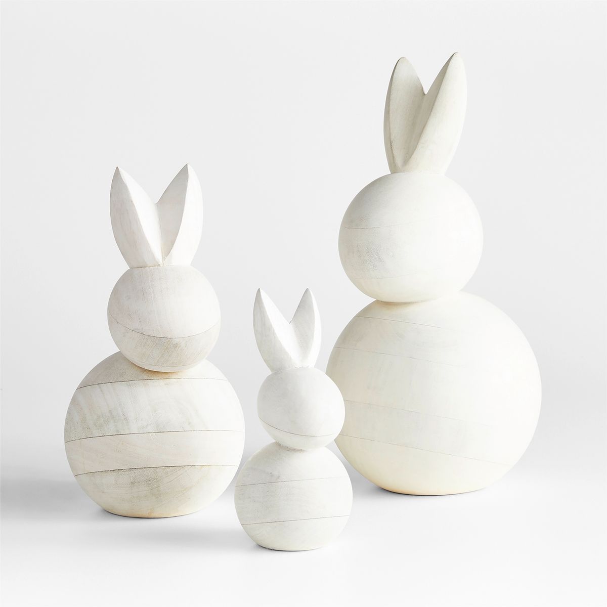 CRATE & BARREL - Conejo Pascua Madera
