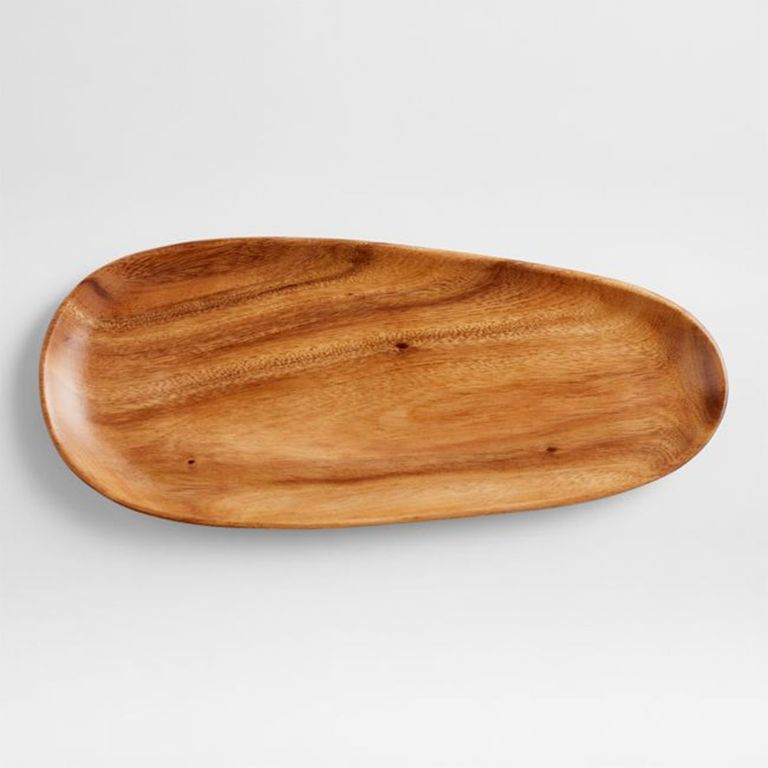CRATE & BARREL Plato Tondo Irregular