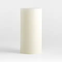CRATE & BARREL - Vela Pillar Blanca 15x30cm