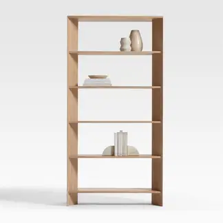 CRATE & BARREL - Estantería Terraza Natural 5