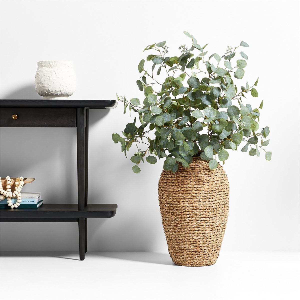 CRATE & BARREL - Tallo Grande Eucaliptus Dollar Crate & Barrel