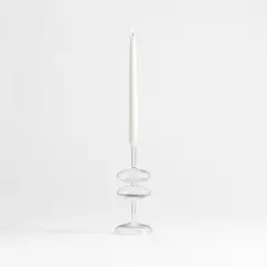 CRATE & BARREL - Candelabro Venezia Transparente V