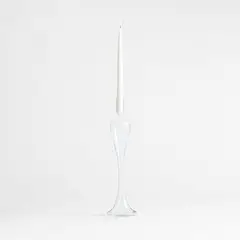 CRATE & BARREL - Portavelas Vidrio Milano Mediano