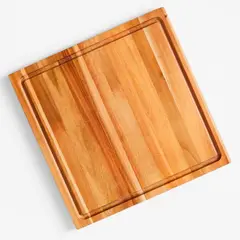 CRATE & BARREL - Tabla de Cortar Acacia