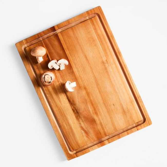 CRATE & BARREL - Tabla de Cortar Acacia Crate & Barrel