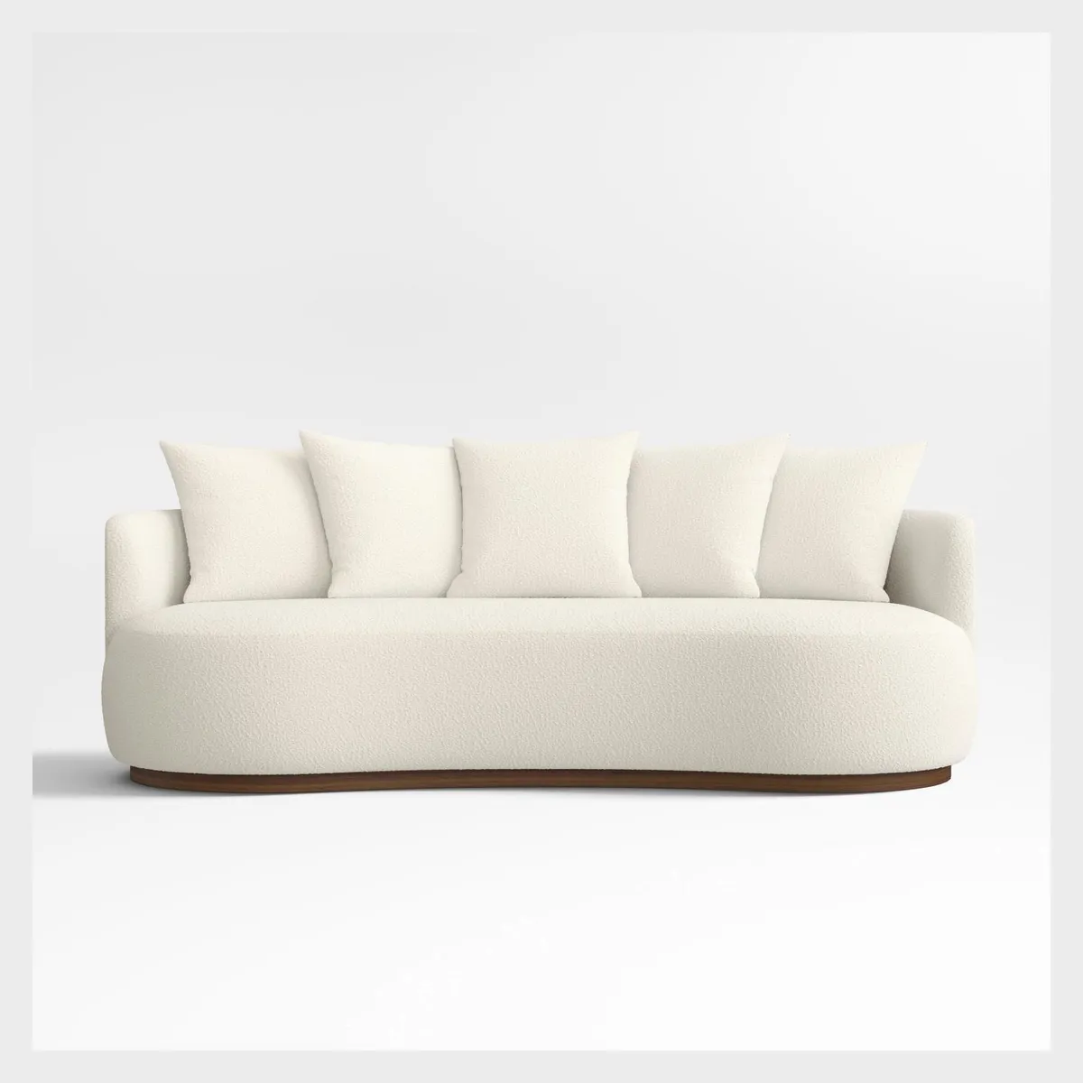 CRATE & BARREL - Sofa Martina Tela 3 Cuerpos Crate & Barrel