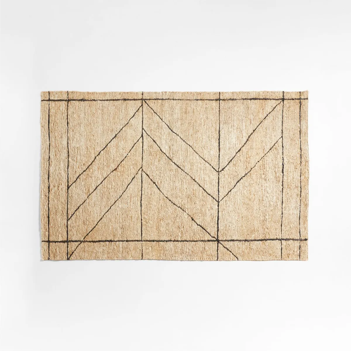 CRATE & BARREL - Alfombra Antalya Yute Crate & Barrel