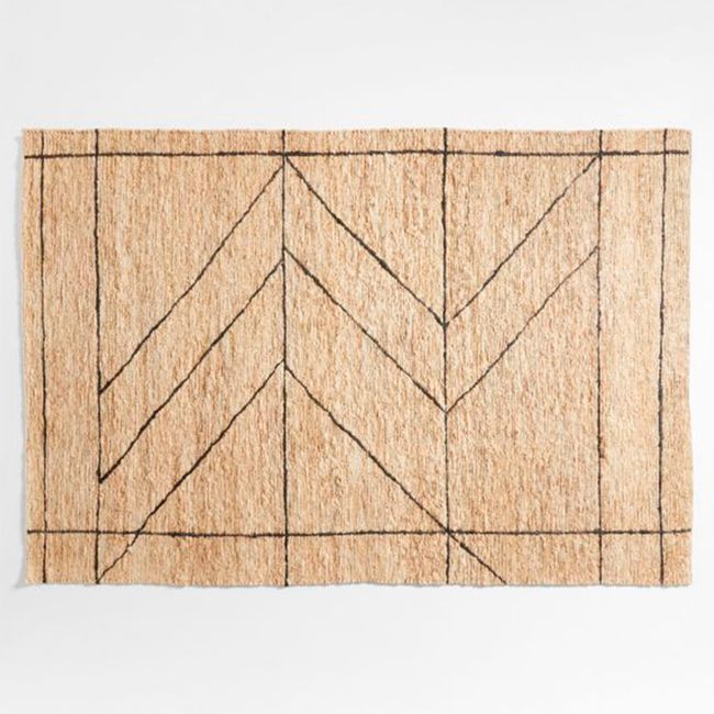 CRATE & BARREL - Alfombra Antalya Yute Crate & Barrel