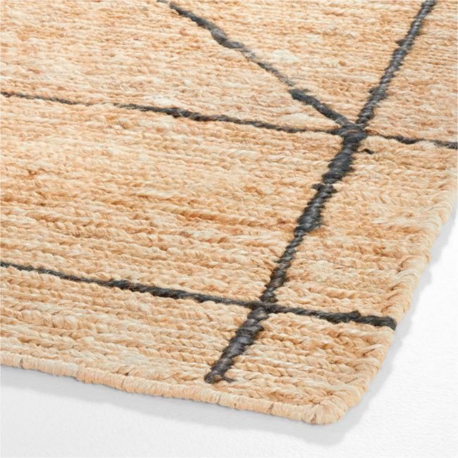 CRATE & BARREL - Alfombra Antalya Yute Crate & Barrel