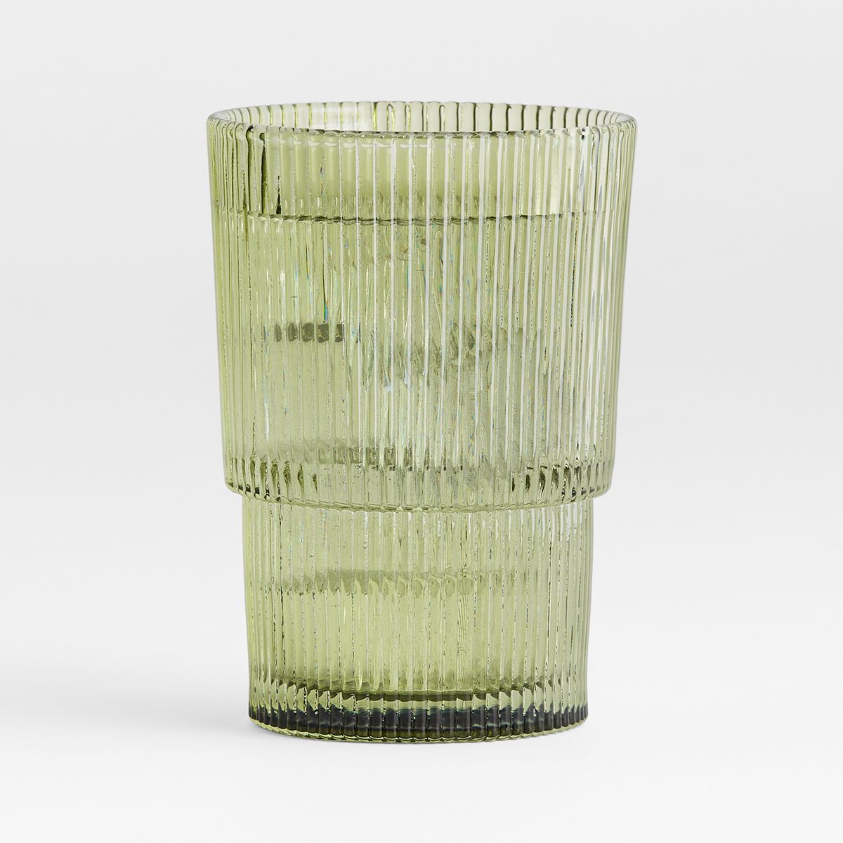 CRATE & BARREL - Vaso Alto Atwell Verde Crate & Barrel