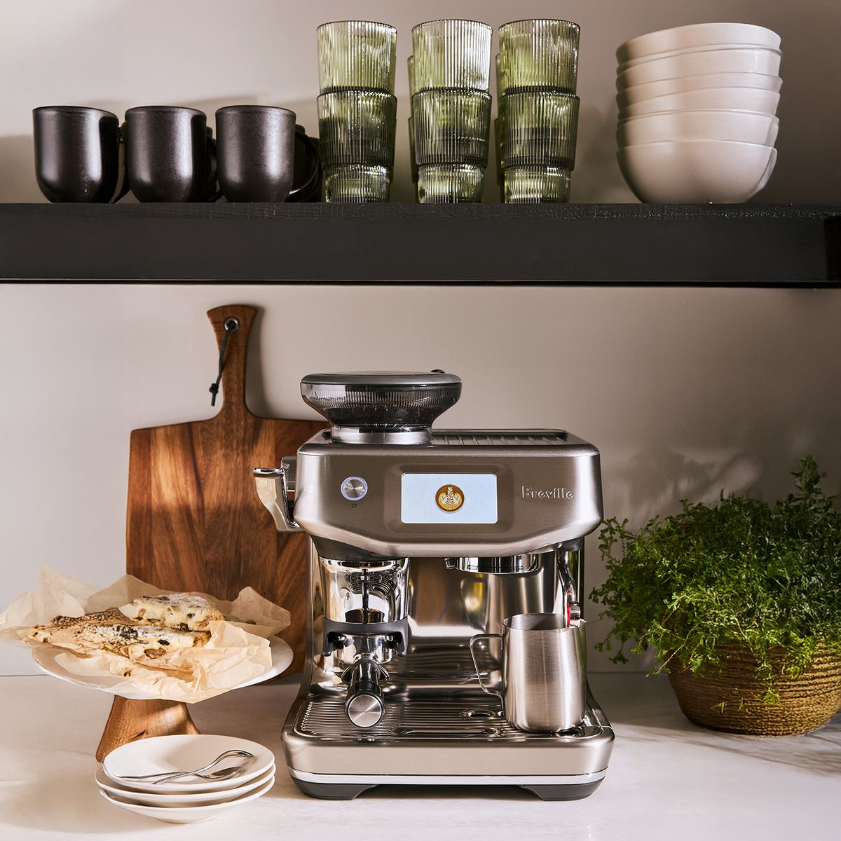 CRATE & BARREL - Vaso Alto Atwell Verde Crate & Barrel