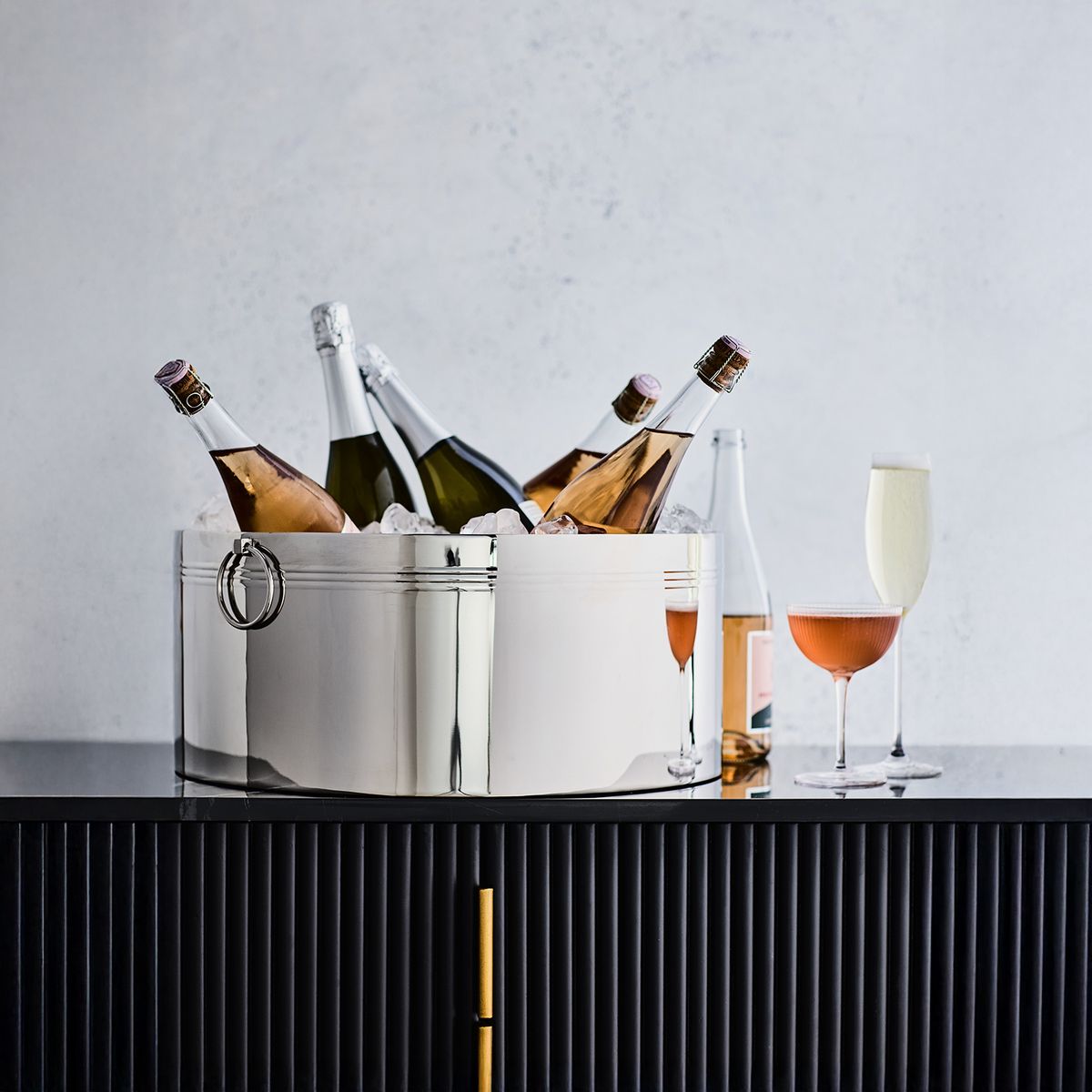 CRATE & BARREL - Cubeta Easton Doble Pared 50Cm Crate & Barrel