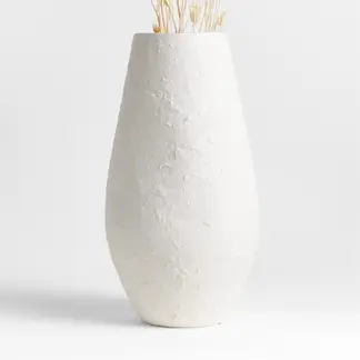 CRATE & BARREL - Jarron Textura Ceramica Crate&Barrel