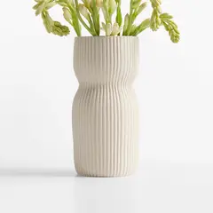 CRATE & BARREL - Jarrón Cerámica Cym Warkov 23Cm