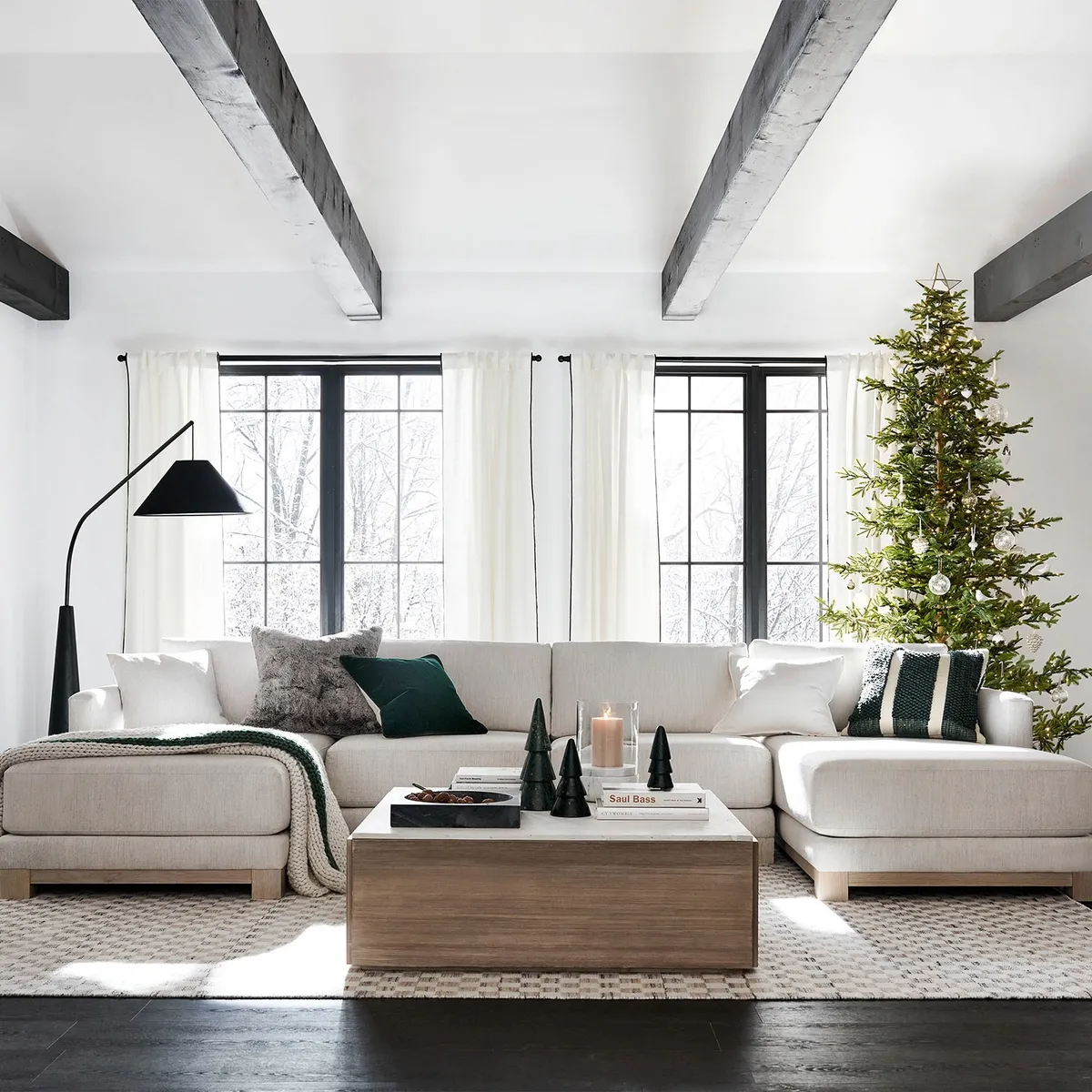 CRATE & BARREL - Mesa Centro Troupe Crate & Barrel