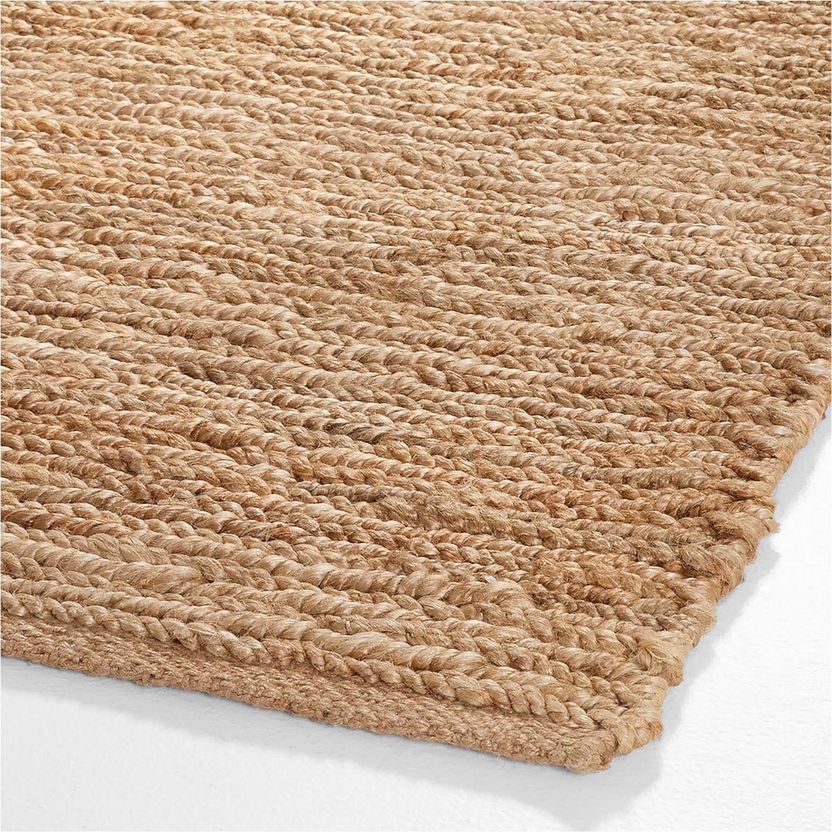 CRATE & BARREL - Alfombra Yute Unda 183x274cm Crate & Barrel