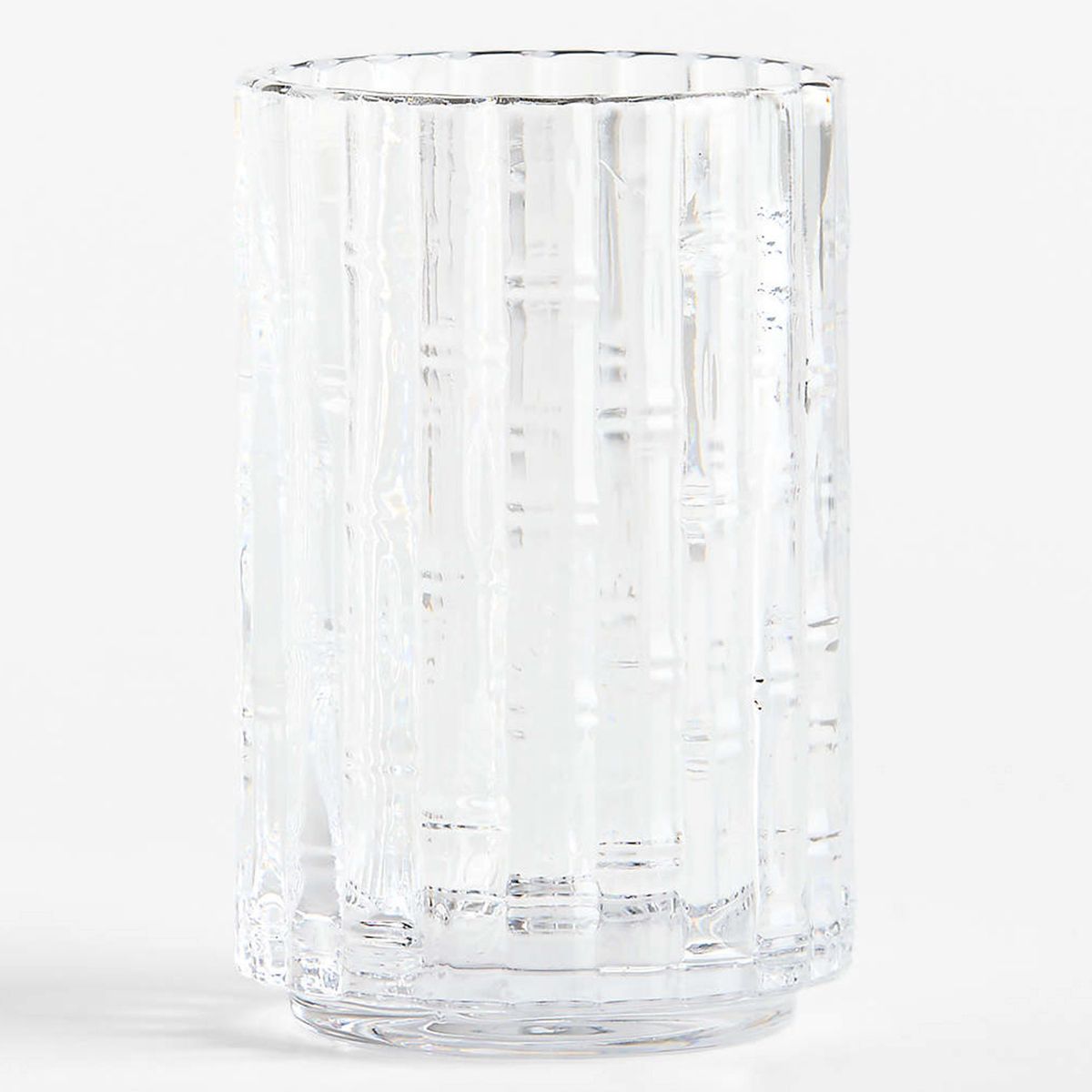 CRATE & BARREL - Vaso Largo Bamboo Crate & Barrel