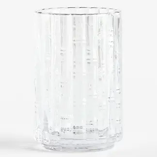 CRATE & BARREL - Vaso Largo Bamboo