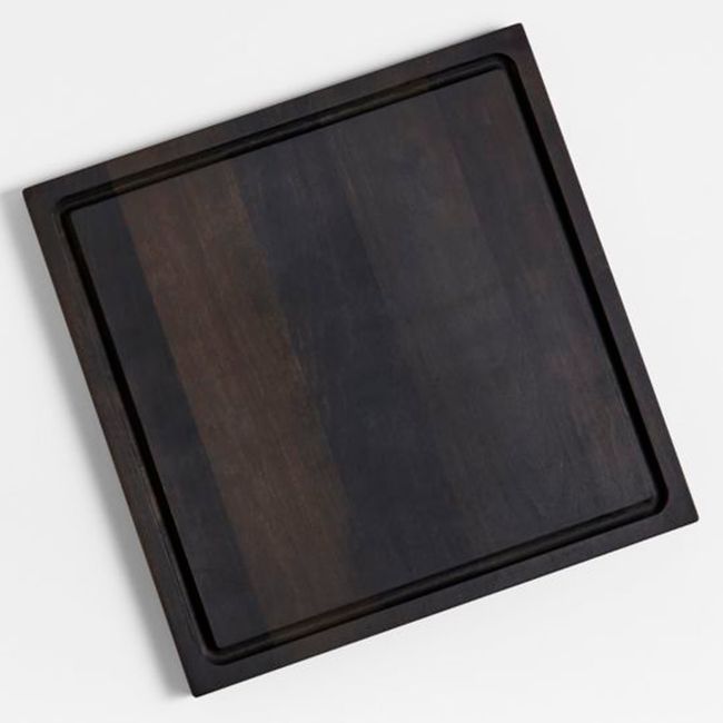 CRATE & BARREL - Tabla Gris Lavado Edge Crate & Barrel