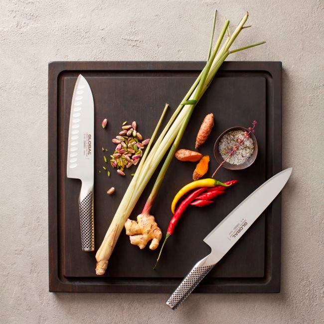 CRATE & BARREL - Tabla Gris Lavado Edge Crate & Barrel