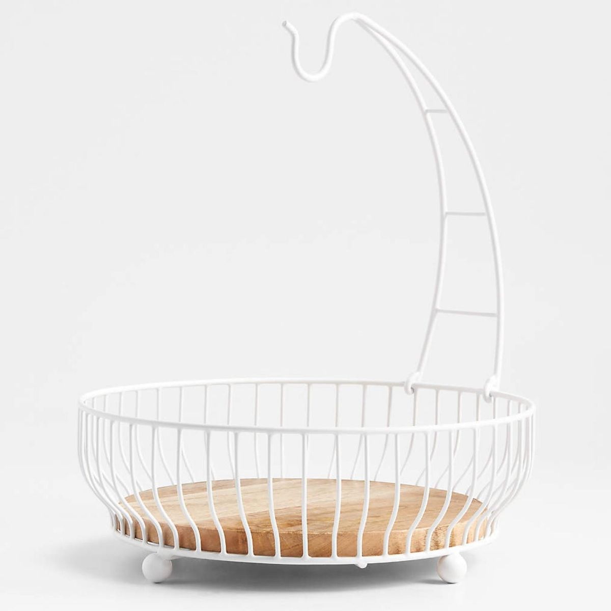 CRATE & BARREL - Frutero Cora 1 Nivel Blanco Crate & Barrel