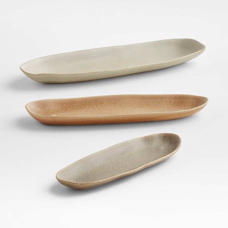 CRATE & BARREL - Set 3 Fuentes Grove Crate & Barrel