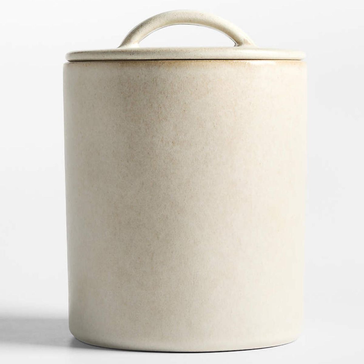 CRATE & BARREL - Contenedor Juno Gres 19Cm Crate & Barrel