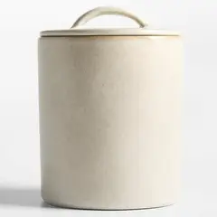CRATE & BARREL - Contenedor Juno Gres 19Cm
