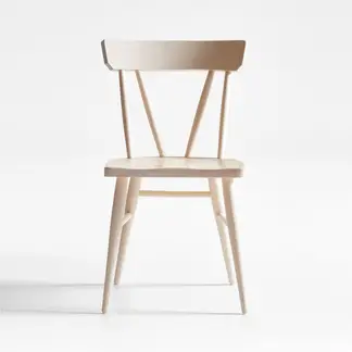 CRATE & BARREL - Silla De Comedor Juni Madera Clara