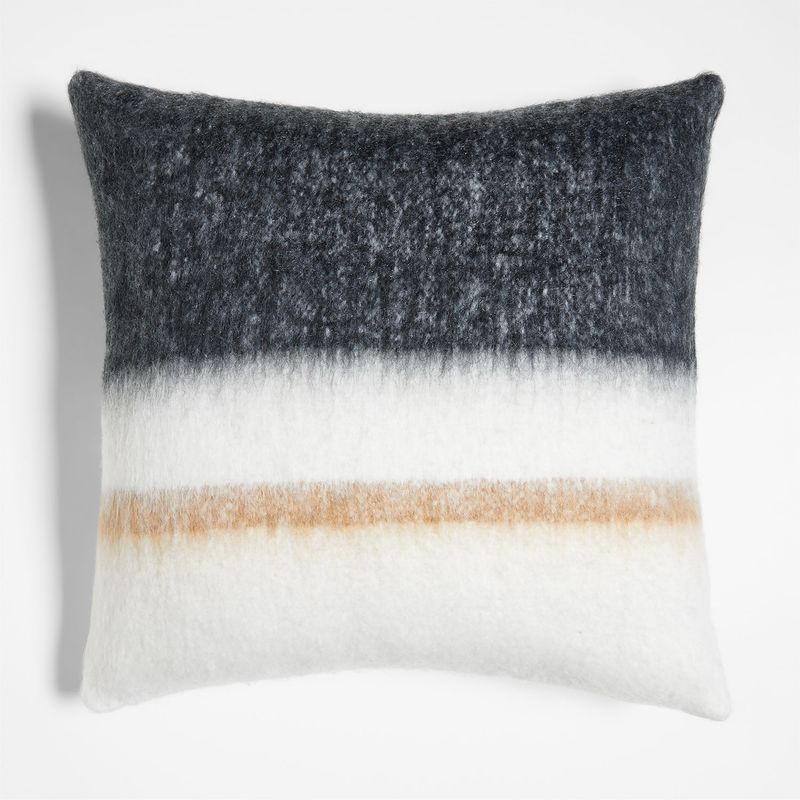CRATE & BARREL - Funda Cojin Avalanche Mohair 60X60 Cm Crate & Barrel