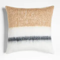 CRATE & BARREL - Funda Cojin Avalanche Mohair 60X60 Cm