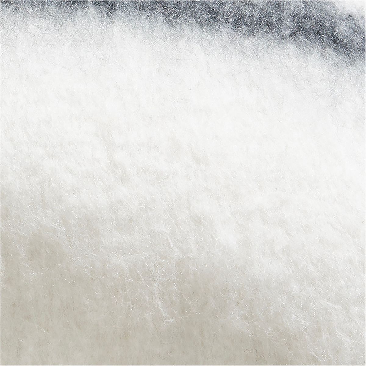 CRATE & BARREL - Funda Cojin Avalanche Mohair 60X60 Cm Crate & Barrel