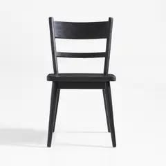 CRATE & BARREL - Silla De Comedor Arno Negro