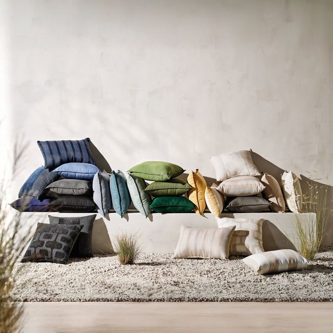 CRATE & BARREL - Funda Cojín Ext Trigo 50Cm Crate & Barrel