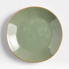 CRATE & BARREL - Plato De Fondo Marin Sage Aloe