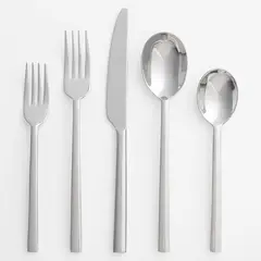 CRATE & BARREL - Set 5 Cubiertos Emerge Mirror