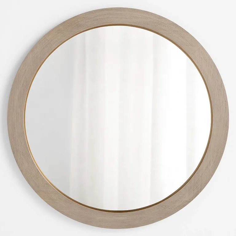 CRATE & BARREL Espejo de Pared Keane Natural