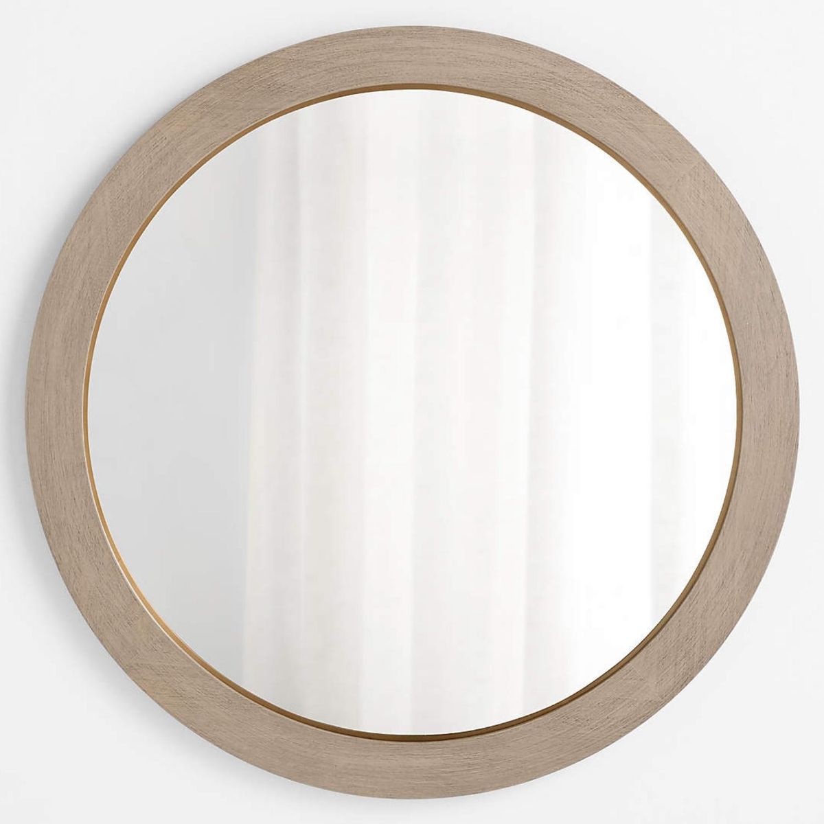 CRATE & BARREL - Espejo de Pared Keane Natural Crate & Barrel