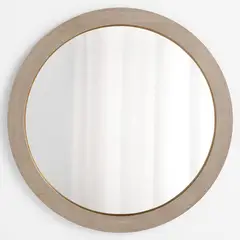 CRATE & BARREL - Espejo de Pared Keane Natural