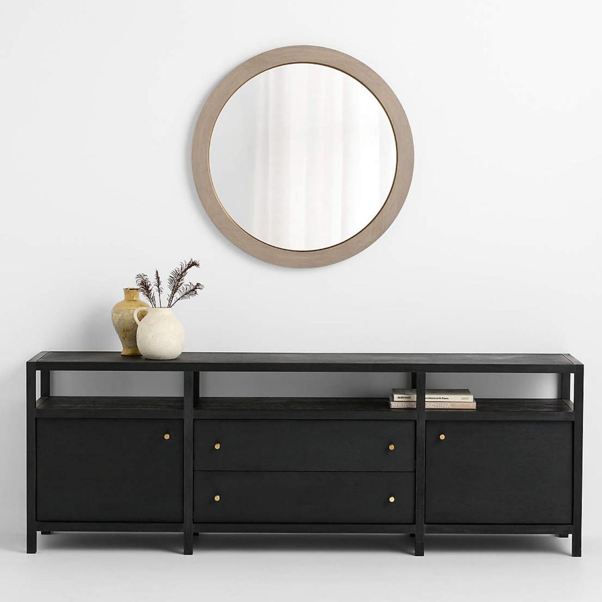 CRATE & BARREL - Espejo de Pared Keane Natural Crate & Barrel