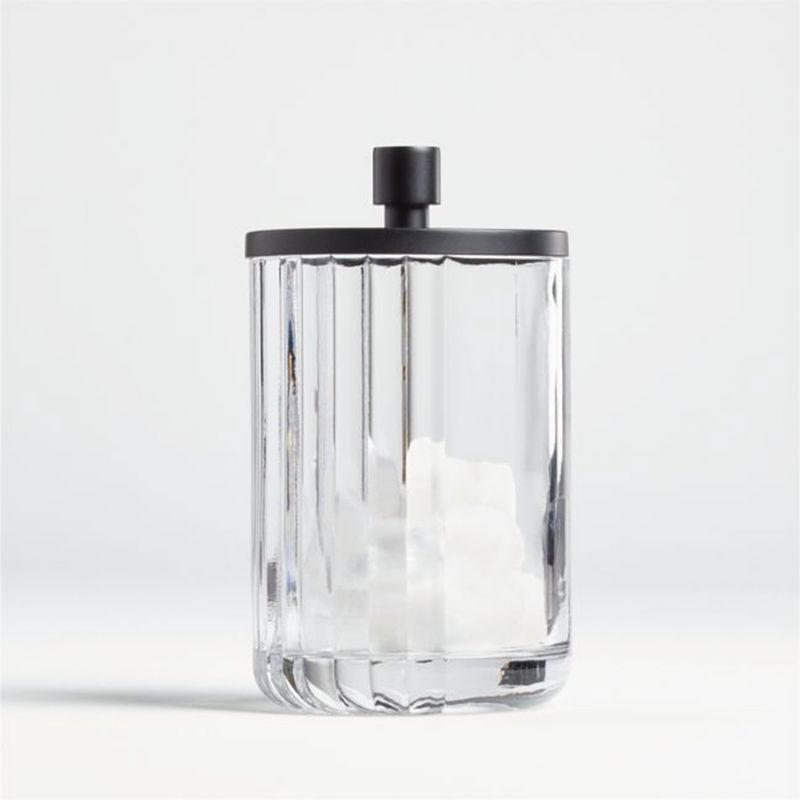CRATE & BARREL - Contenedor Vidrio Baño Grande
