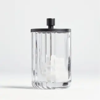 CRATE & BARREL - Contenedor Vidrio Baño Grande