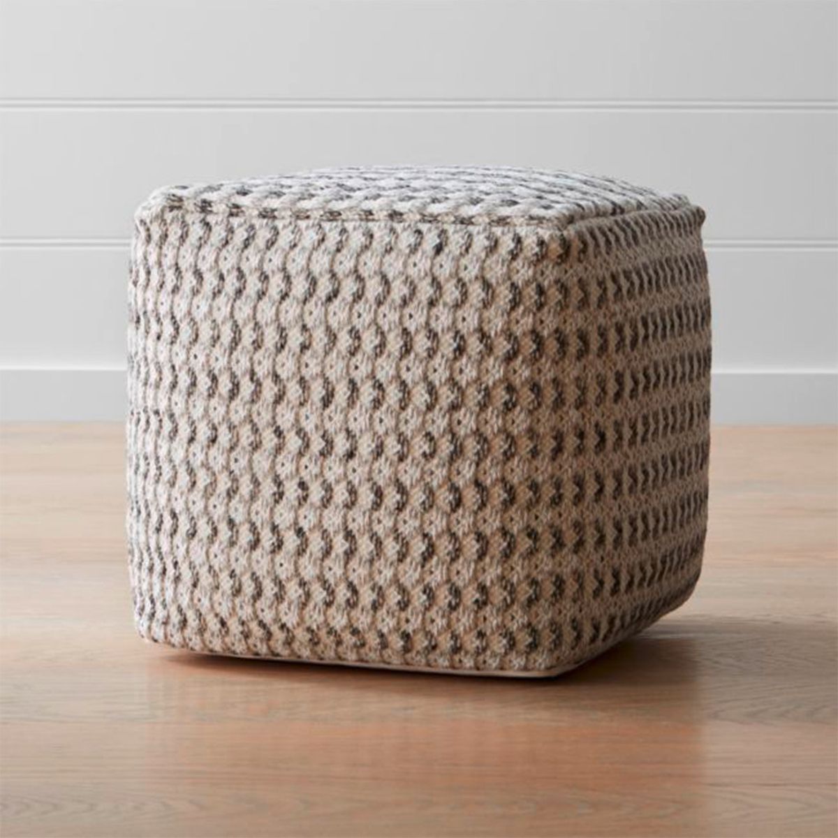 CRATE & BARREL - Pouf Briar Crate & Barrel