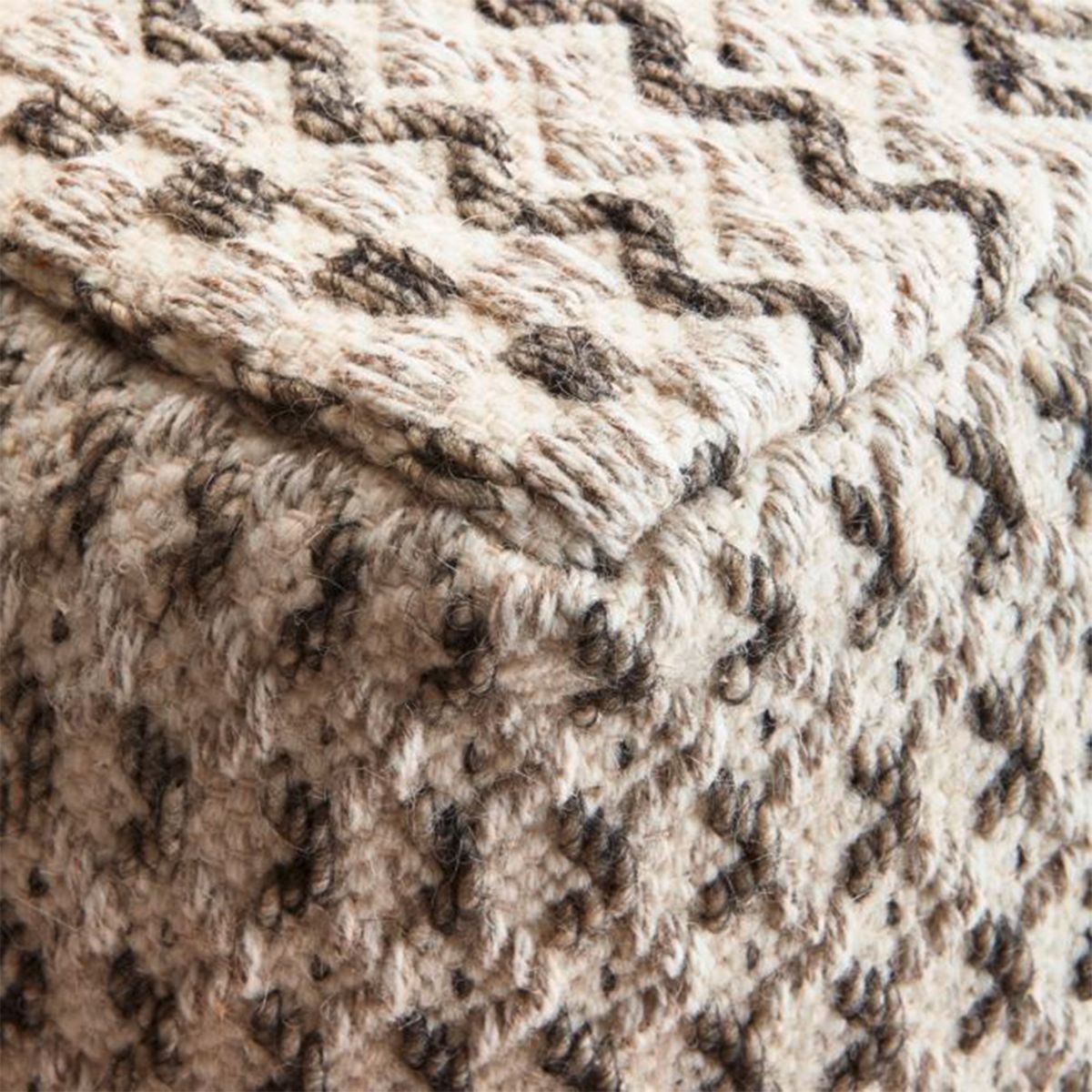 CRATE & BARREL - Pouf Briar Crate & Barrel