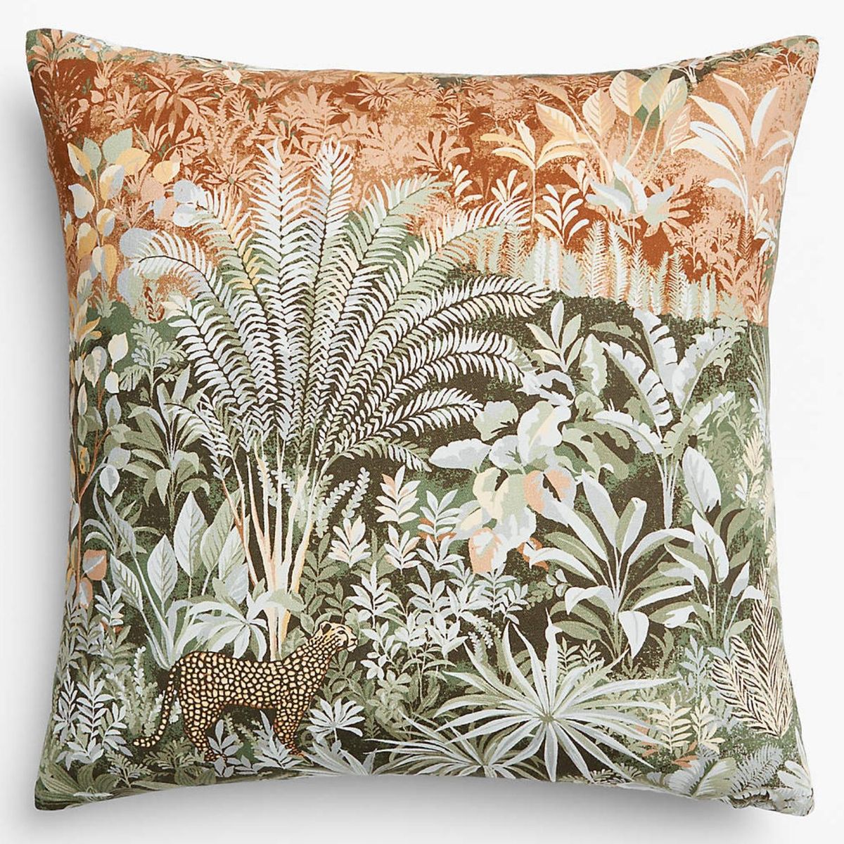 CRATE & BARREL - Tropical Leopard ShdSage Crate & Barrel