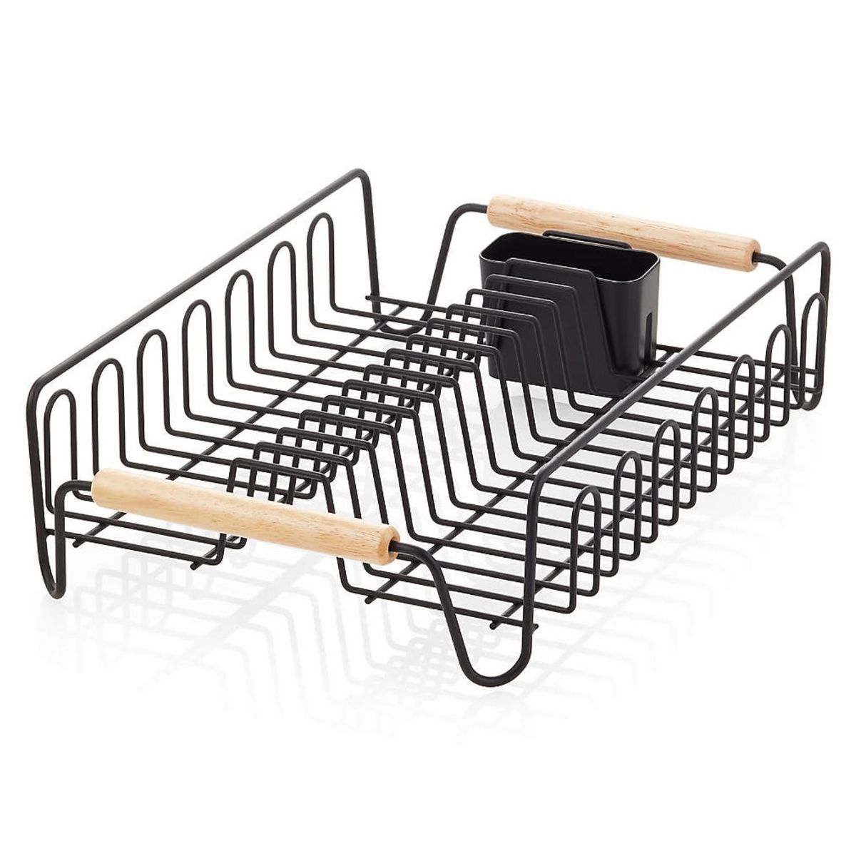 CRATE & BARREL - Secador De Platos Negro Crate & Barrel