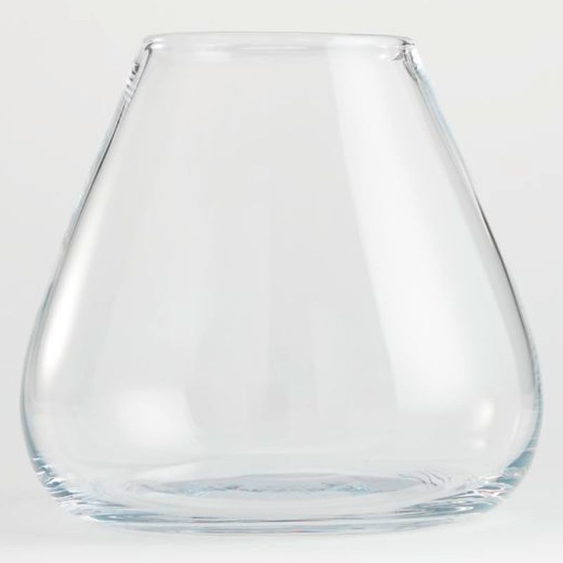 CRATE & BARREL - Jarron De Vidrio Redondo Laurel Crate & Barrel