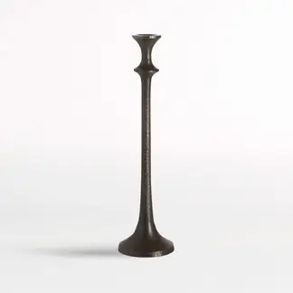 CRATE & BARREL - Candelabro Emmett Negro