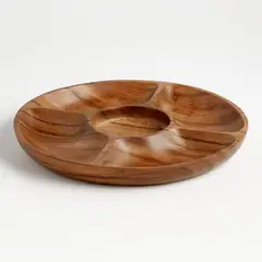 CRATE & BARREL - Plato para Servir 5 Partes Tondo